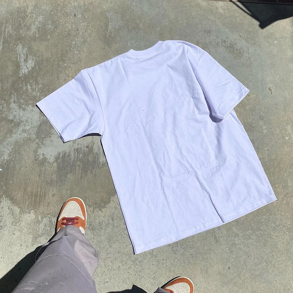 Oversized T-Shirt Men Clothing Summer Cotton Hip Hop Aesthetic Short Sleeve Graphic Streetwear 90s Vintage Harajuku Y2k Top Tees